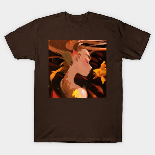 Kiss me Koi T-Shirt by philtomato